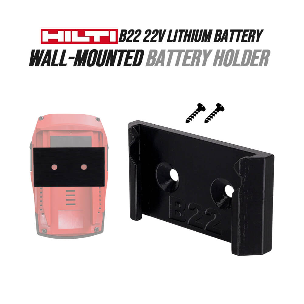 Power Tools Hilti - Soporte de pared para batería compatible