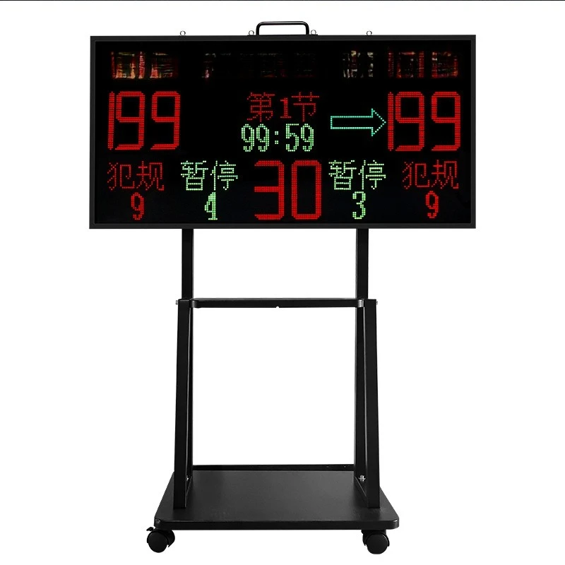 Power Tools With Names - Marcador electrónico de baloncesto con soporte