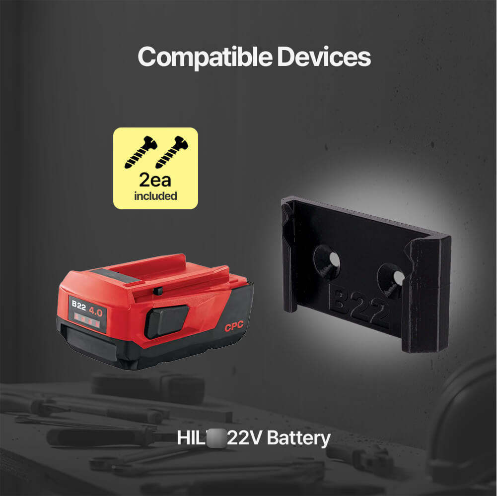 Soporte de pared para batería  - Power Tools Hilti reseña y precio