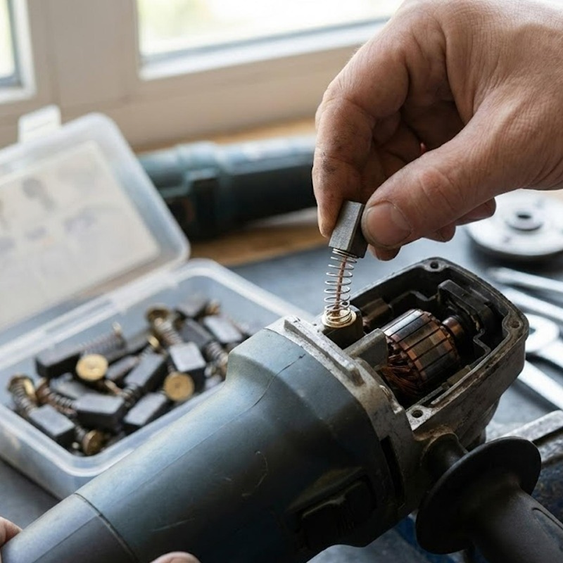 Kit de Reparación de Escobilla - Power Tools Carbon Brush reseña y precio