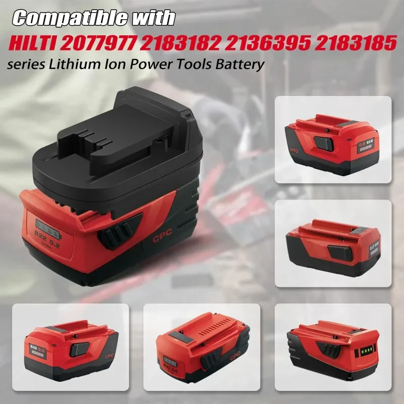 Adaptador de batería para herr - Power Tools Hilti reseña y precio