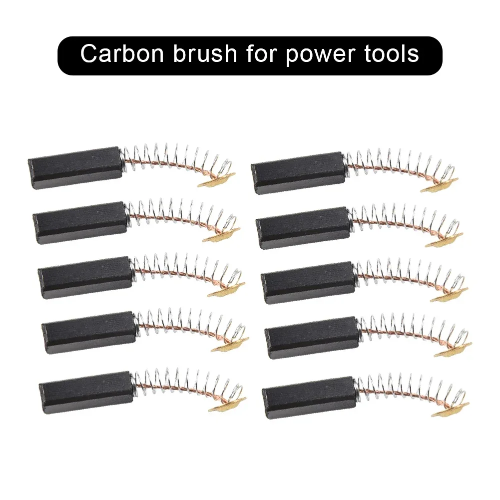 10x cepillo de carbón 6x6x20mm - Power Tools Carbon Brush reseña y precio